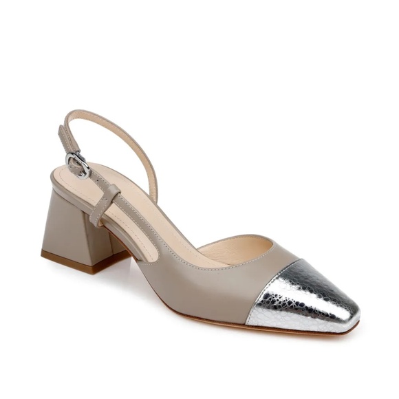 Dee Ocleppo Naples Two Tone Slingbacks - Picture 1 of 7